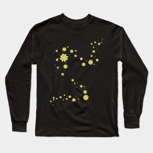 Pretty Yellow Flowers Long Sleeve T-Shirt